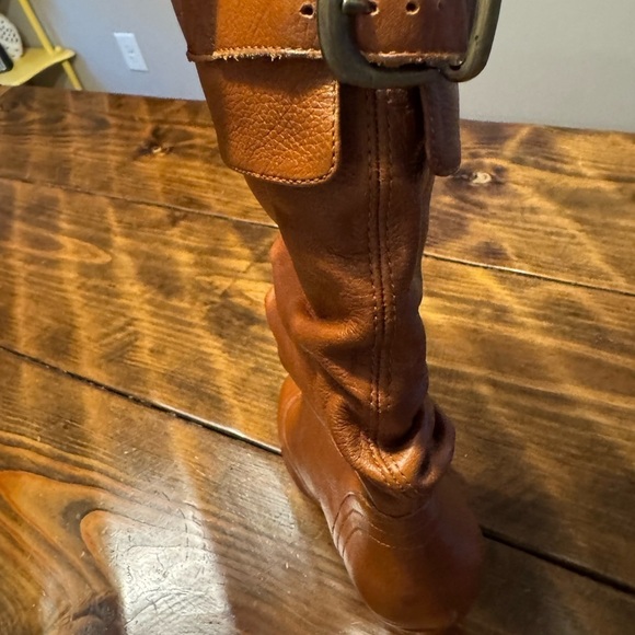 STEVE MADDEN LEGION Boots COGNAC BROWN SIZE 9 - Picture 9 of 14